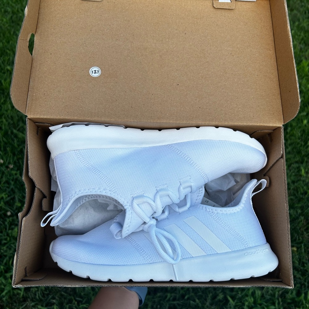 Women’s adidas sneakers - white - size 10